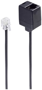 Shiverpeaks BASIC-S wtyk Western 6/4 do gniazda Western 6/4, 10 m Western przedłużacz Shiverpeaks BS70230, 1 szt.