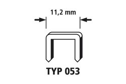 Zszywki o szerokim grzbiecie Wolfcraft 7026000, N/A, Wymiary (S x W) 11.2 mm x 6 mm, 2000 szt.