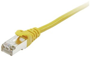 Kabel LAN Equip 605561, 1 szt., RJ45, CAT 6, S/FTP, 2.00 m, żółty