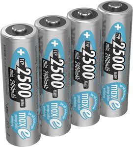 Akumulator AA/R06 Ansmann maxE HR06 5035442, NiMH, 2500 mAh, 1.2 V, 4 szt.