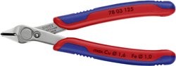 Szczypce boczne do PCB Knipex Super-Knips 78 03 125, 125 mm, 54 HRC, dla elektroników i mechaników