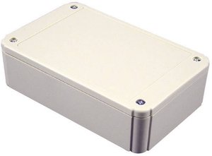Obudowa uniwersalna Hammond Electronics, ABS, szaro-biały (ral 7035), (D x S x W) 125 x 80 x 35 mm, 1 szt.