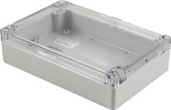 Obudowa uniwersalna Hammond Electronics 1554HL2GYCL, (D x S x W) 180 x 120 x 45 mm, poliwęglan, 1 szt.