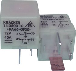 Przekaźnik samochodowy Kräcker 14.0500.10, 15 A