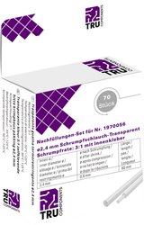 Rurka termokurczliwa z klejem TRU COMPONENTS T1902CA003B, 3:1, od 2.40 mm do 0.80 mm, 70 szt.