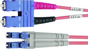 Kabel światłowodowy Telegärtner L00895C0021, złącze męskie SC, złącze męskie LC, 10.00 m