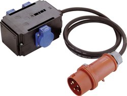 Adapter CEE AS Schwabe 60527 16 A 400 V