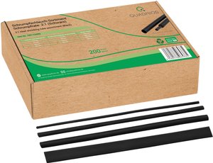 Zestaw rurek termokurczliwych Quadrios 19011CA092, 2:1, 200 Teile