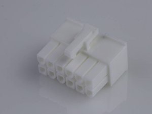 Obudowa złącza pin żeńskiego na kabel Molex MOL Power & Signal Sol. 39012125, piny: 12, 13 A, 1 szt.