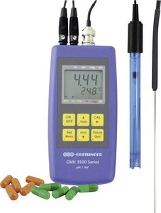 Urządzenie pomiarowe wielofunkcyjne Greisinger GMH 3511 Set, wartość pH, redox (ORP), temperatura