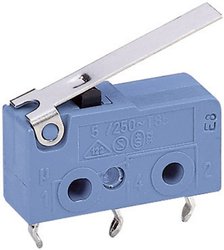Mikroprzełącznik 1050.7202 250 V/AC 5 A 1 x wł/(wł) Marquardt  chwilowy 1 szt.