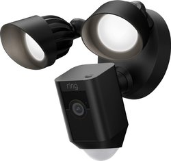 Kamera monitoringu IP ring Floodlight Cam Wired Plus Black 8SF1P1-BEU0 WLAN 1920 x 1080 px