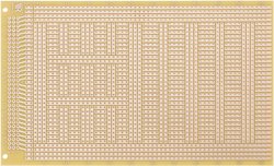 Płytka euro  epoksyd (D x S) 160 mm x 100 mm 35 µm Wymiary siatki 2.54 mm Rademacher WR-Typ 941 1 szt.