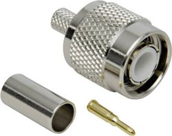 Złącze TNC TRU COMPONENTS  1579265 złącze męskie proste 50 Ω 1 szt.