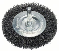 Szczotka tarczowa, 75 mm, 0,2 mm, 4500 obr./min, 10 mm Bosch Accessories N/A N/A Ø trzonka 6 mm 1608622015 1 szt.