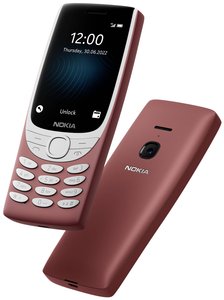 Nokia 8210 4G Telefon komórkowy czerwony Mocor OS