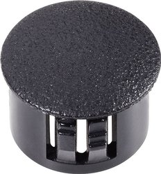 Zaślepka otworu PB Fastener, 76127, 76127, (Ø x D) 14.3 mm x 10.3 mm, czarny, 1 szt.