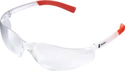 TOOLCRAFT  TO-5343213 Okulary ochronne  przejrzysty, pomarańczowy EN 166 DIN 166