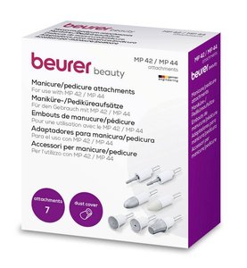 Beurer MP 42/44 dodatkowy zestaw wymienny Zestaw wymienny do urządzeń do manicure/pedicure MP 44 i MP 42 Zestaw nasadek wymiennych Beurer MP 42/44 Set