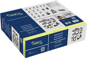 Tablica na narzędzia z otworami raaco Clip Set 38 120982 (S x W x G) 1040 x 880 x 11 mm 1 zest.