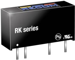 Przetwornica DC/DC, do PCB RECOM RK-0505S/H RK-0505S/H, SIP-7, 1 W, 5, 200 mA, 1 szt.