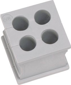 Mała tuleja kabla KT Icotek, KT 4/3, 39914, (D x S) 21 mm x 21 mm, szary, 1 szt.