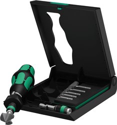 Zestaw pogłębiaczy stożkowych Wera 846/8 05104650001, Uchwyt narzędzia: 1/4'' (6,3 mm)
