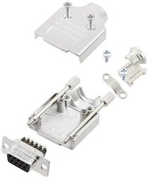 Zestaw listew żeńskich D-Sub Amphenol L17MHDM09+L77DE09SST, rzędy: 2, styki: 9, 180 °, 1 szt.