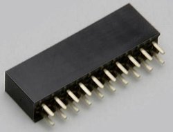 TRU COMPONENTS TC-2506352 Złącze żeńskie Siatka: 2 mm Ilośc pinów: 8 Ilość rzędów: 2 1 szt.