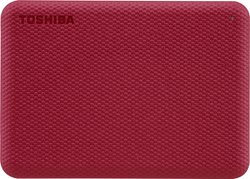 Toshiba Canvio Advance 1 TB  Zewnętrzny dysk twardy 6,35 cm (2,5'') USB 3.2 Gen 1 czerwony HDTCA10ER3AA