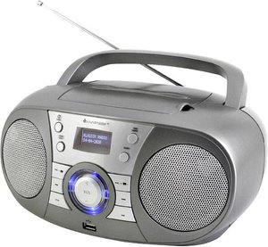 Radio-CD soundmaster SCD1800TI DAB+, UKW  szary