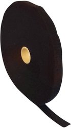 Taśma rzepowa do wiązania element z pętelkami i haczykami (D x S) 25000 mm x 10 mm czarny FASTECH® T0601099991125 25 m