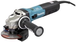 Szlifierka kątowa Makita GA5091X01 125 mm, 1900 W, z hamulcem, przełącznikiem suwakowym i elektroniką Szlifierka kątowa Makita GA5091X01 1900 W
