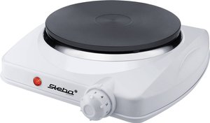 Kuchenka elektryczna Steba 063700 ochrona przed przegrzaniem, lampka kontrolna, bezstopniowy regulator temperatury