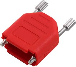 Obudowa złącza D-SUB encitech DPPK09-FMR-K 6353-0143-01, poliamid, 180 °, 1 szt.