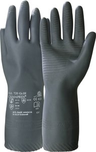 Rękawice odporne na chemikalia KCL Camapren® 720-10, Rozmiar rękawic: 10, XL, czarny