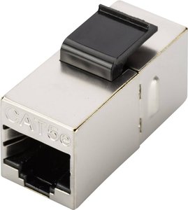 Przejściówka, adapter LAN RJ45, RJ45 Digitus  [1x złącze żeńskie RJ45, złącze żeńskie RJ45 8p8c - 1x złącze żeńskie RJ45, złącze żeńskie RJ45 8p8c]