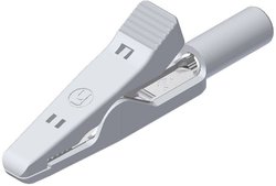 Zaciski krokodylowe MA 1, białe