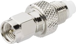 Adapter FME TRU COMPONENTS 1579459 złącze żeńskie FME - złącze męskie SMA  1 szt.