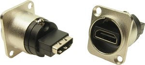 Adapter XLR gniazdo HDMI a na HDMI A. Cliff CP30116, 1 szt.