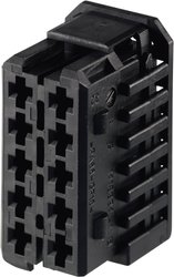 Obudowa złącza Marquardt 217.849.011, do serii 3250, czarny