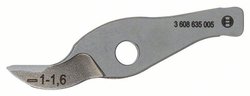 Nóż prosty do 1,6 mm, do nożyczek Bosch GSZ 160 Professional Bosch Accessories 2608635406