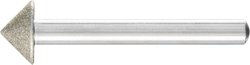 Diamentowa końcówka ostrząca, stożek szpiczasty 15 x 75 mm, trzpień Ø 6 mm Końcówka do szlifowania PFERD DSK 15,0-90°/6 D 126 36476166  1 szt.