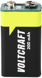 Akumulator 9 V, NiMH VOLTCRAFT VC-12714060, 200 mAh, 8.4 V, 1 szt.