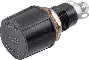 Uchwyt bezpiecznika Bulgin FX0365, 250 V/AC, 6.3 A, 1 szt.