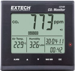 Miernik jakości powietrza, dwutlenku węgla Extech CO100