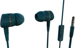 Vivanco Smartsound in-Earphones z funkcją zestawu słuchawkowego, petrol Słuchawki In Ear Vivanco SMARTSOUND PETROL 38011 czarny