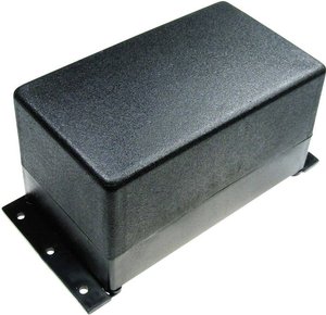 Obudowa uniwersalna Kemo, tworzywo sztuczne, czarny, (D x S x W) 120 x 70 x 65 mm, 1 szt.