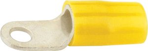 Końcówka kablowa oczkowa, Vogt Verbindungstechnik 3596A, 0,1-0,5 mm2, O 3,2 mm, żółta