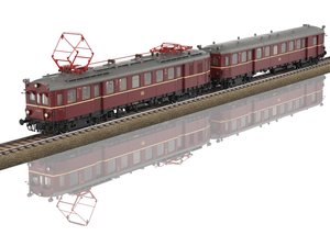 Wagon zespołu trakcyjnego H0 TRIX H0 T25853, DC, Rozstaw osi: 468 mm, Epoka: III